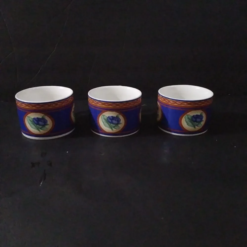 Sango Avignon Cups And Saucers Set